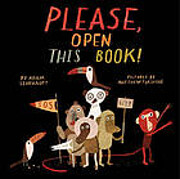 Please, open this book! by Adam Lehrhaupt
