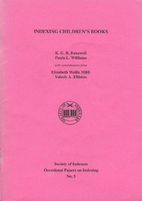 Indexing Children's books by K. G. B.…