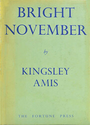 Bright November: poems de Kingsley Amis