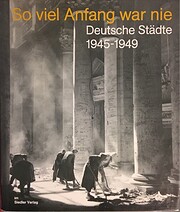 So viel Anfang war nie: Deutsche Städte…