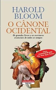 O cânone ocidental por Harold Bloom