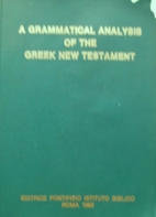A Grammatical Analysis of the Greek New…