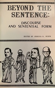 Beyond the sentence: Discourse and…