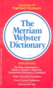 The Merriam-Webster dictionary por Inc…