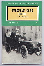 European Cars 1886-1914 (Veteran and Vintage…