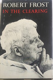In the clearing de Robert Frost