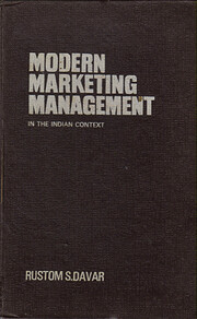 MODERN MARKETING MANAGEMENT IN THE INDIAN…